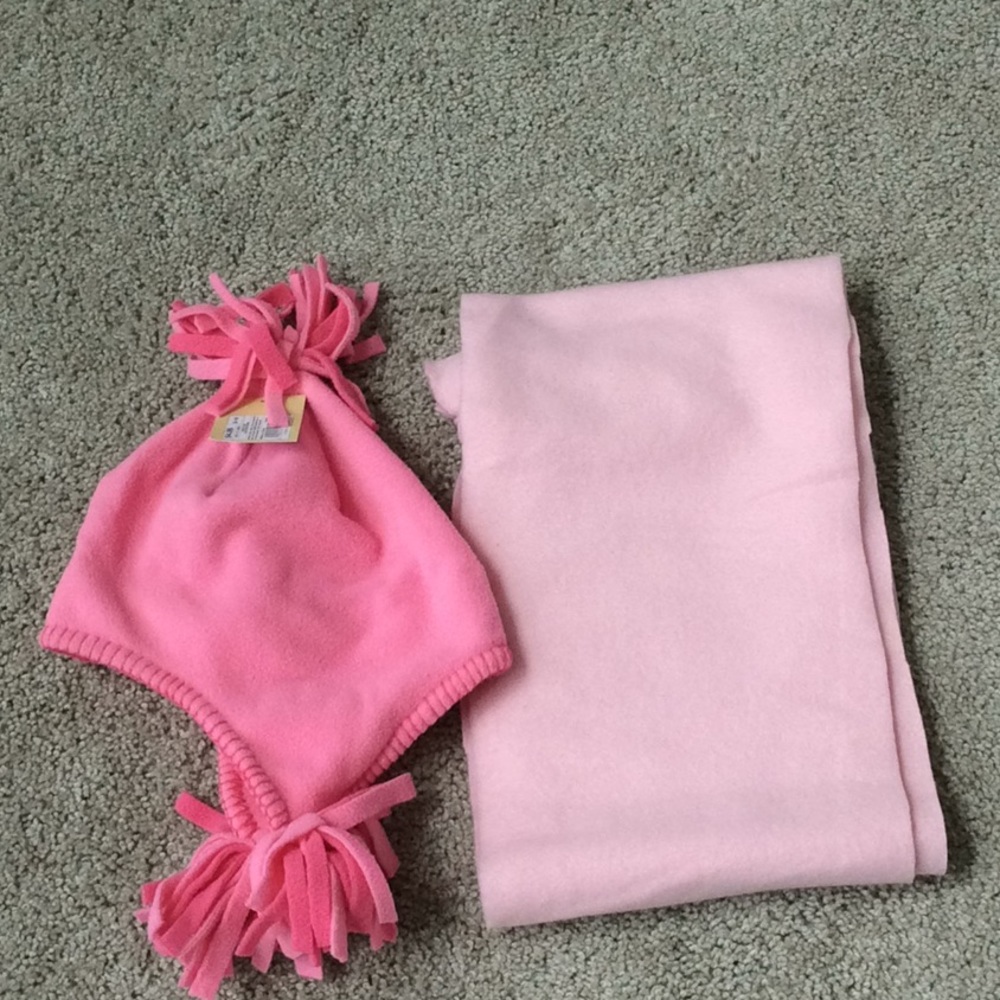 Girls fleece hat